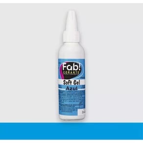 Corante Liquido em Gel Comestível Concentrado Soft Gel Fab 60g Azul