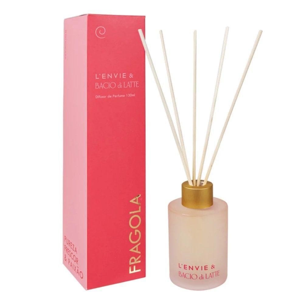 Difusor De Perfume C- Varetas Ambientes Fragola Lenvie 130ml