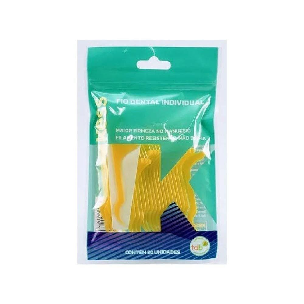 Fio Dental Individual Kess Individual 30 Unidades