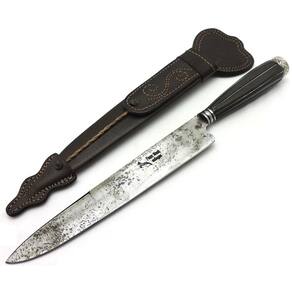 Faca Antiga Solingen Rara Franz Wenk - Lâm 22 cm
