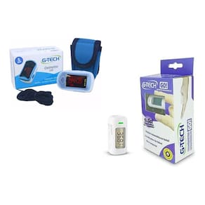 Kit Oximetro +termometro De Testa Infravermelho Gtech