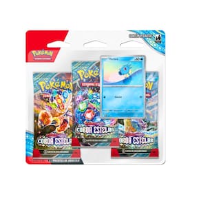 Cartas de Pokémon Blister Triplo Coleção Coroa Estelar Copag