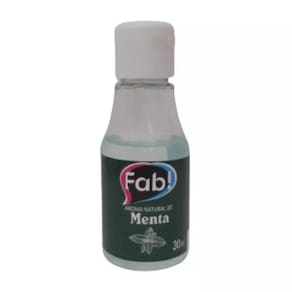 Aroma Essência Alimentícia Artificial Fab 30ml Menta