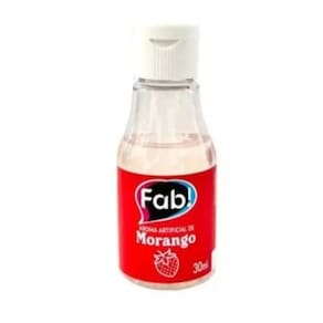 Aroma Essência Alimentícia Artificial Fab 30ml Morango