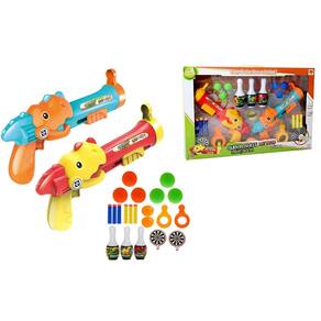 Lançador Super Shot Kit Dino 2 em 1 - Dmtoys