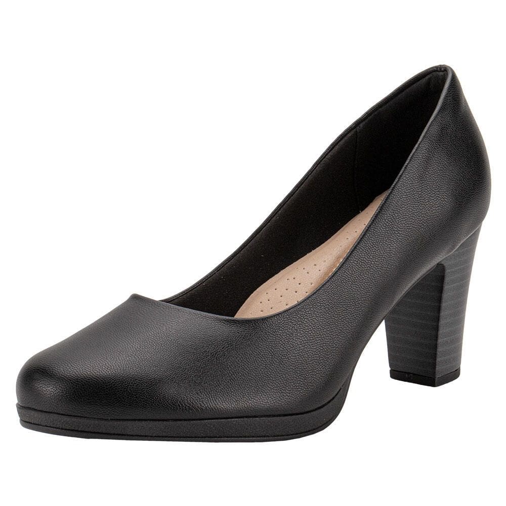 Sapato Feminino Salto Grosso Piccadilly 130196