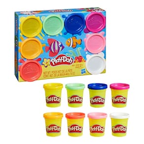 Conjunto Play-Doh 8 Potes Massa Hasbro