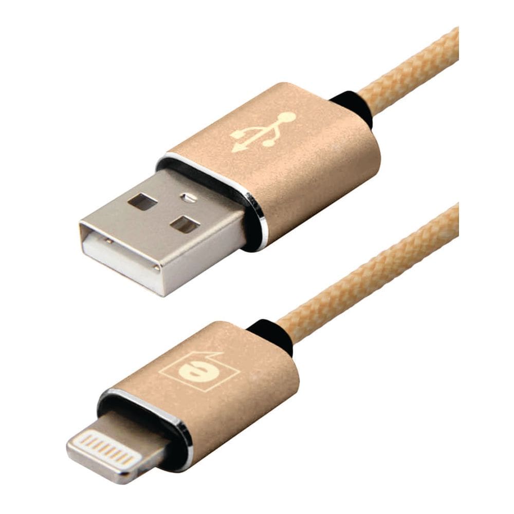 Cabo Premium Lightning 1.5m Easy Mobile Dourado