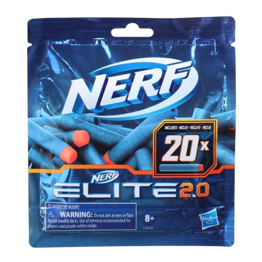 Refil 20 Dardos Nerf Hasbro F0040