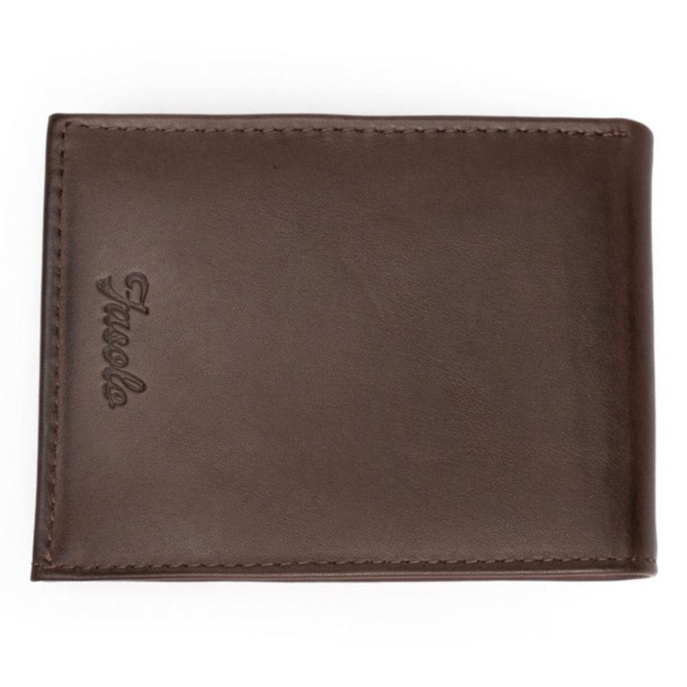 Carteira Fasolo Couro Masculina K777 - Marrom