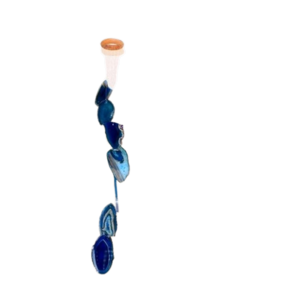 03 Mensageiro dos Ventos Chapas de Ágata Azul Paz Calma