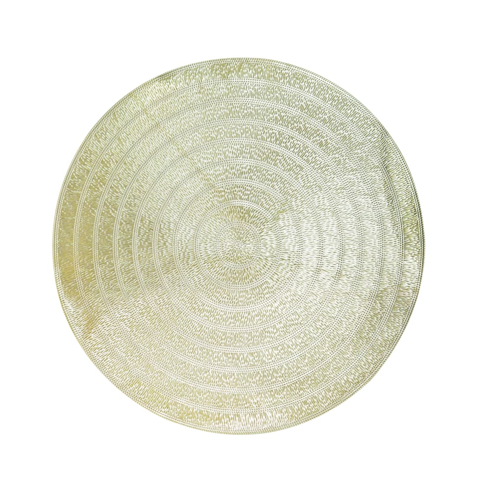 Lugar Americano Espiral Plástico 38Cm Mesa Posta Decoração