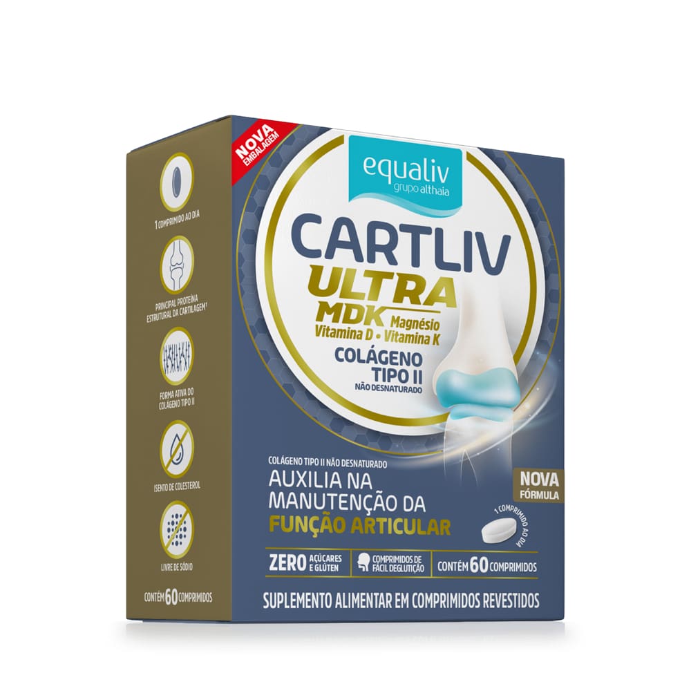 Cartliv Ultra - 60 Comprimidos - Equaliv