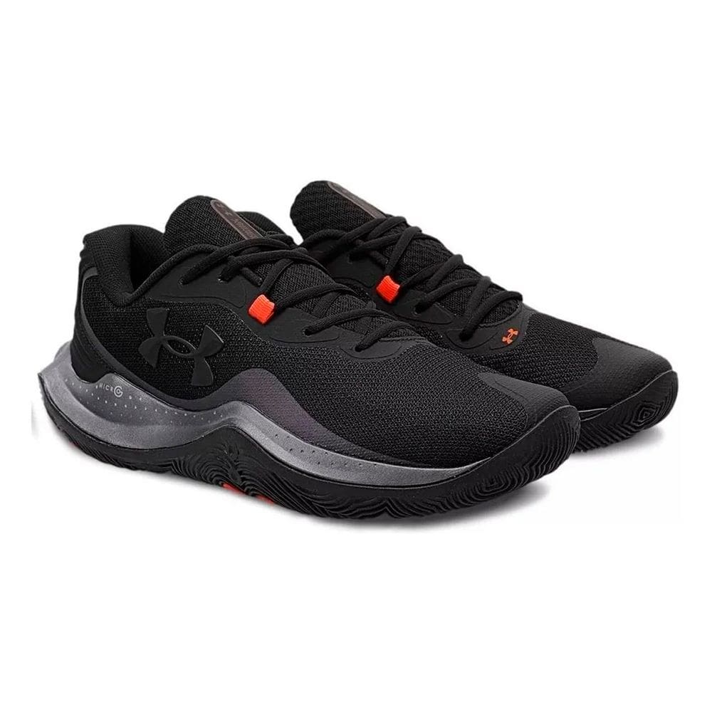 Tênis Under Armour Buzzer 2 Preto/Roxo | Casas Bahia
