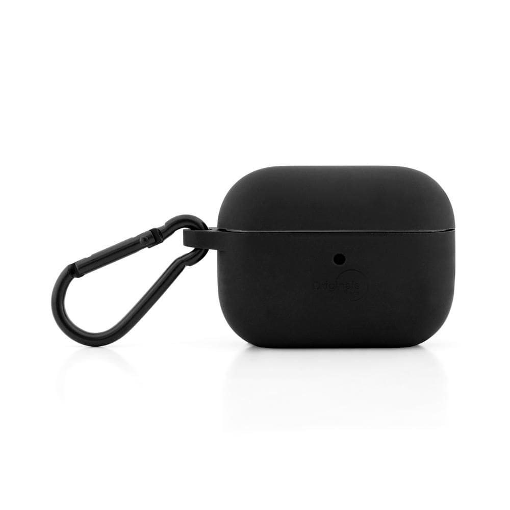 Capa AirPods Pro (2ª geração) Originais iPlace, Linha Beagá, Silicone, Preto Ônix