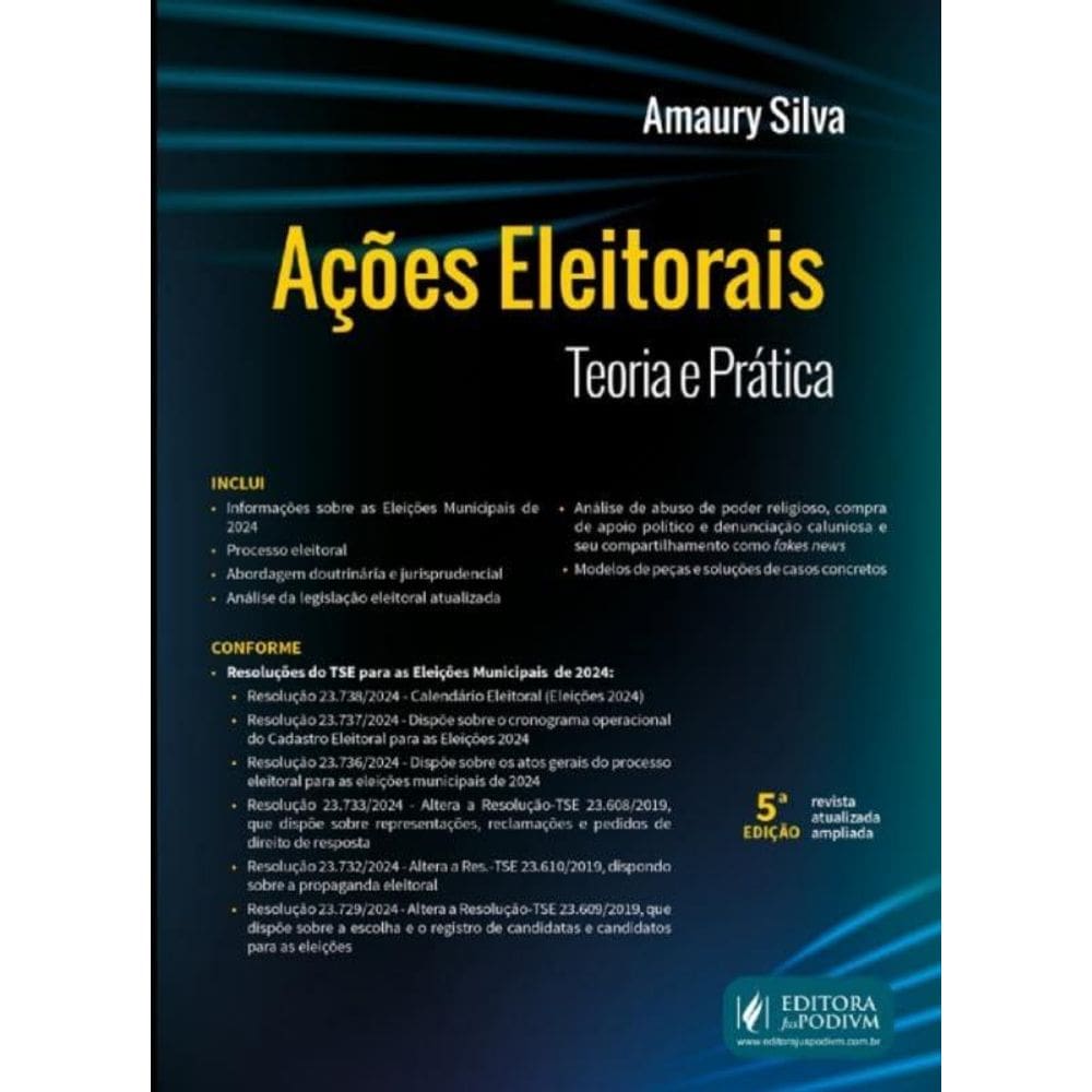 Ações Eleitorais: Teoria e Prática - 05Ed/24