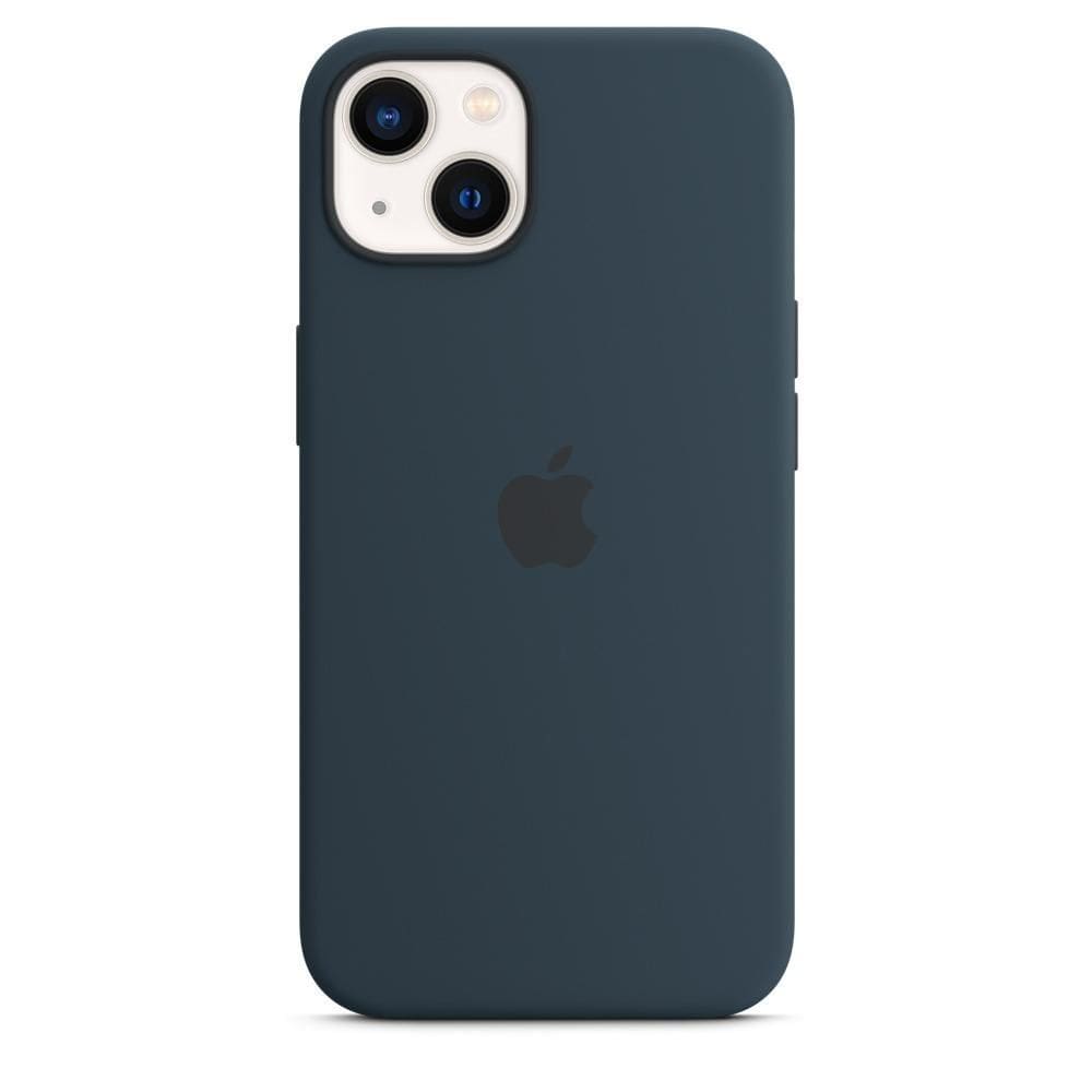 Capa com MagSafe para iPhone 13 Apple, Silicone Azul-abissal