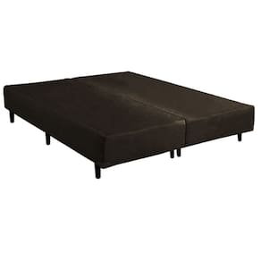 Base Box Bipartido King Corino Linhão Café 37X192X203 AN