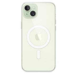 Capa com MagSafe para iPhone 15 Plus, Apple, Transparente