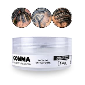Gomma Modeladora Extra Forte Incolor Penteado 150g Yelsew