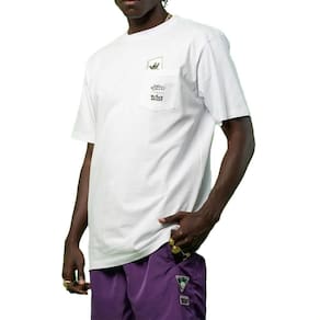 Camiseta Lost Joker Cards Bolso SM25 Masculina Branco