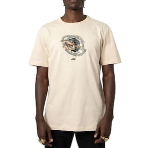 Camiseta Lost Smoke And Sheep SM25 Masculina Tapioca