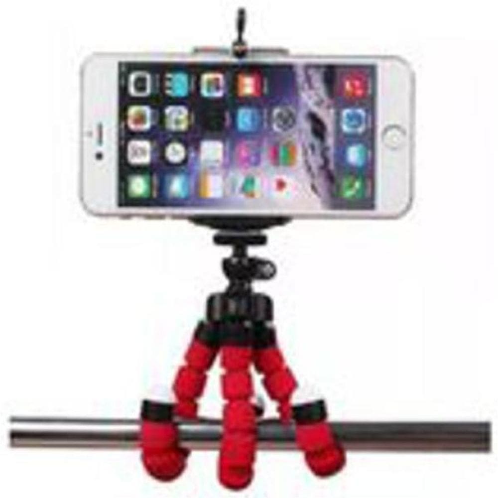 Mini Tripé Universal Flexível Suporte Celular Câmeras