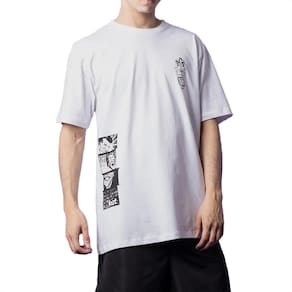 Camiseta Lost Joker Quadrinhos SM25 Masculina Branco