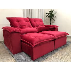 Sofá Maricá Retrátil Reclinável Vários Tamanhos Conforto e Luxo Maricá