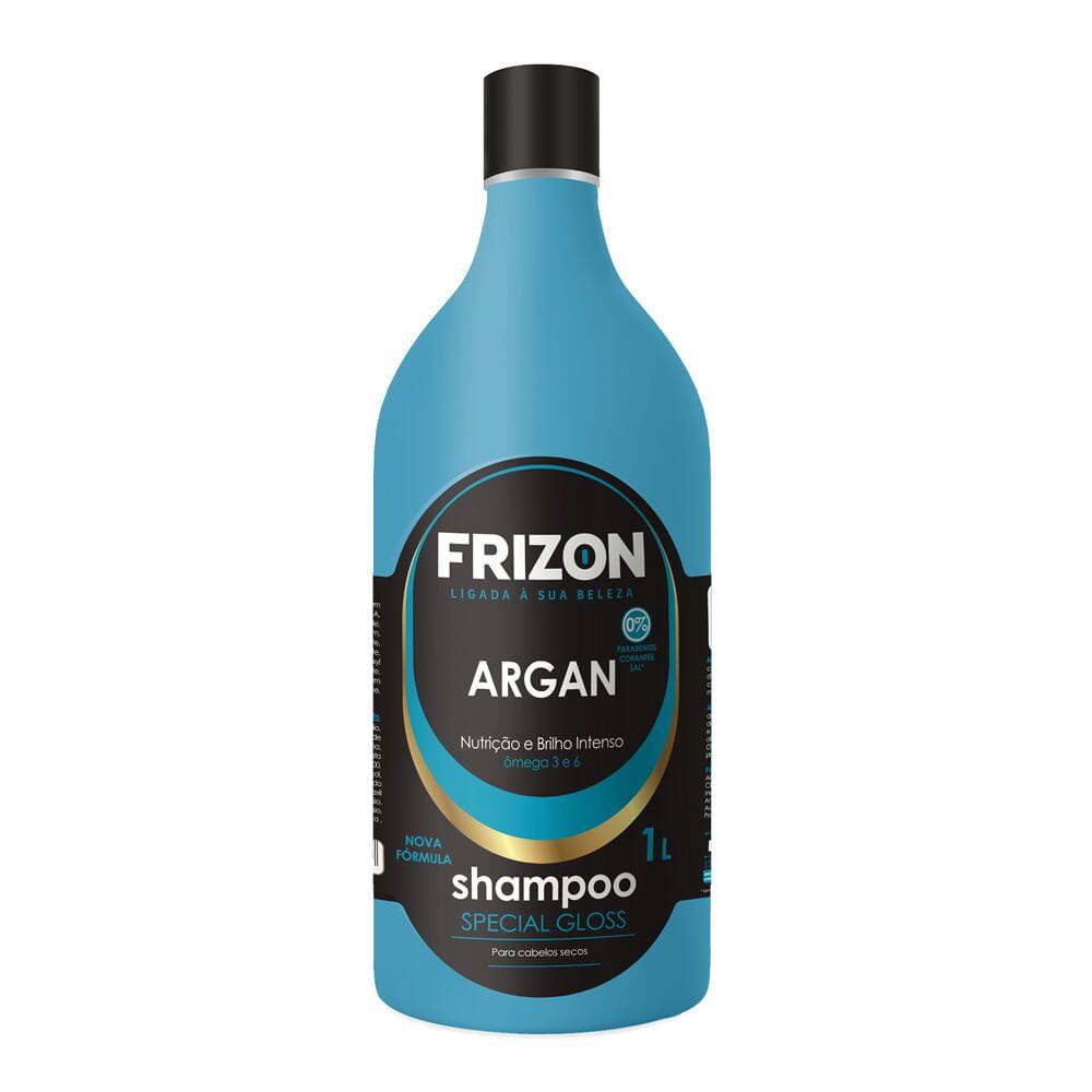 Shampoo Frizon Special Gloss Argan Nutricão | Casas Bahia