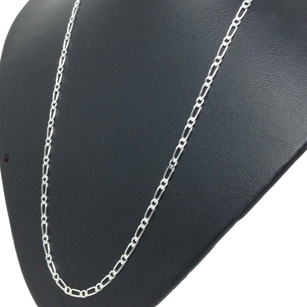 Corrente Cordão Prata 925 Maciça 1x1 3MM - 60CM