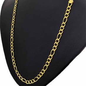 Corrente Cordão Banhado Ouro 18k 3x1 Fecho Gaveta 5MM - 50CM