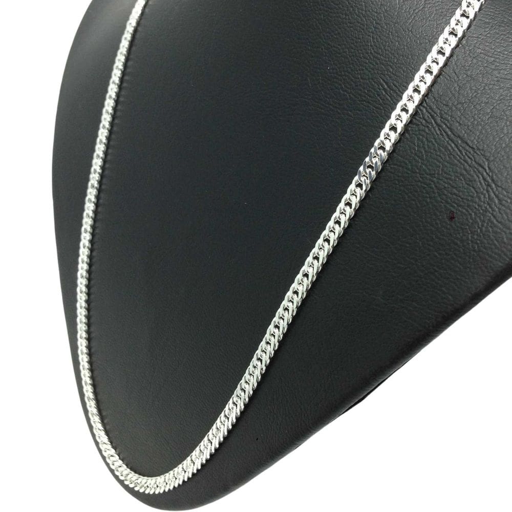 Corrente Cordão Prata 925 Maciça Grumet Dupla 5mm - 60cm