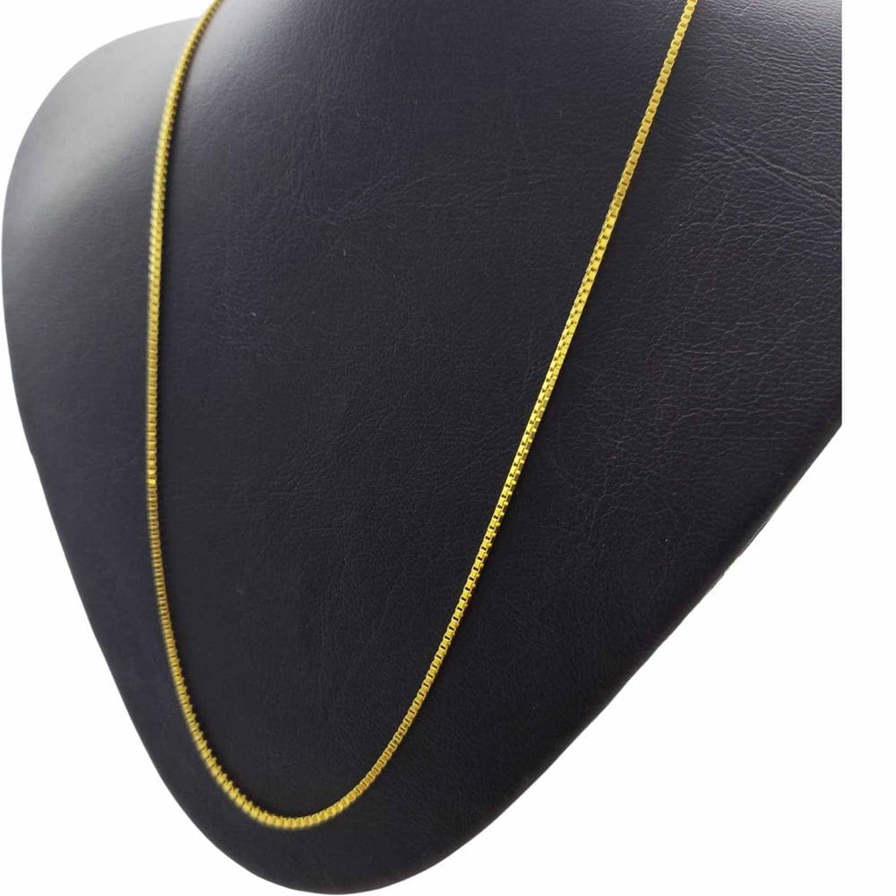 Corrente Cordão Banhado Ouro 18k Veneziana 1.5MM - 70CM