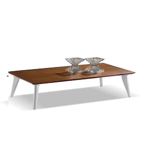 Mesa de Centro Atemporal em Madeira 80 cm Sheldon