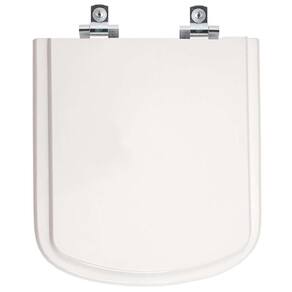 Assento Sanitário Soft Close Aquila Branco para vaso Eternit