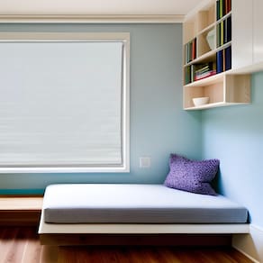 Persiana Rolo Screen 3% Branca 160 (L) x 220 (A) cm Cortina Sacada Tela Solar Off-White 1,60 X 2,20