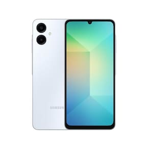 Smartphone Samsung Galaxy A06 4G 128GB 4GB RAM Câmera Traseira de 50MP Selfie 8MP Tela 6.7" Branco