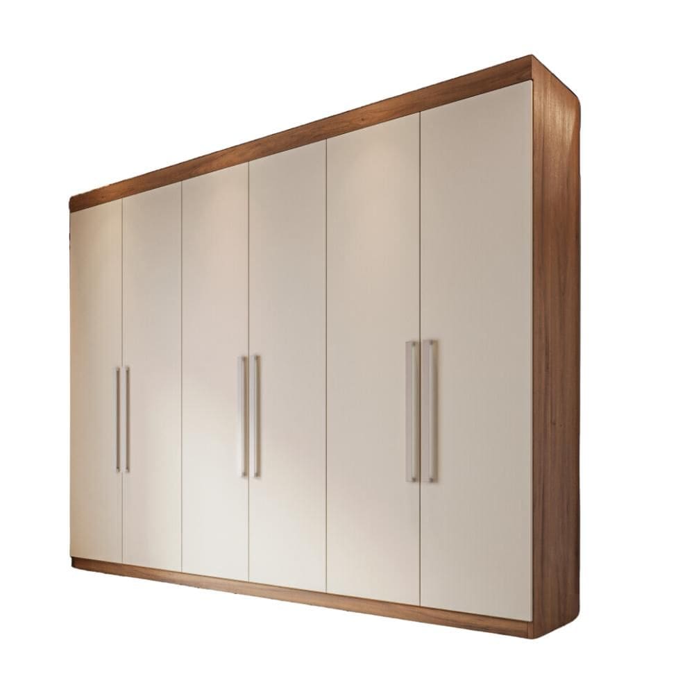 Guarda Roupa Frontal 6 Portas MDF - MadeMarcs