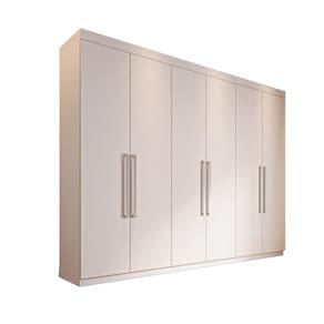 Guarda Roupa Frontal 6 Portas MDF - MadeMarcs