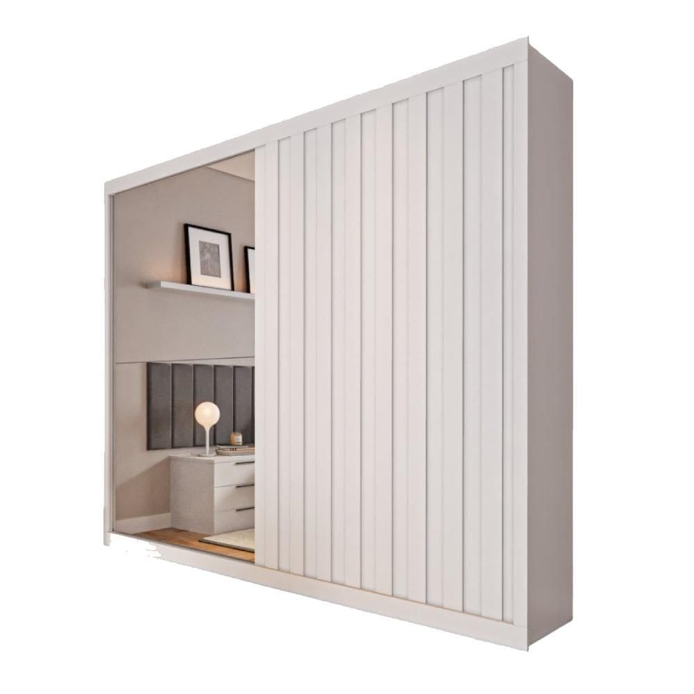 Guarda Roupa Rustic 1 Porta Espelho - MadeMarcs