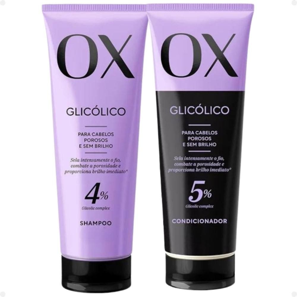 Kit Ox Glicólico: Shampoo e Condicionador 240ML