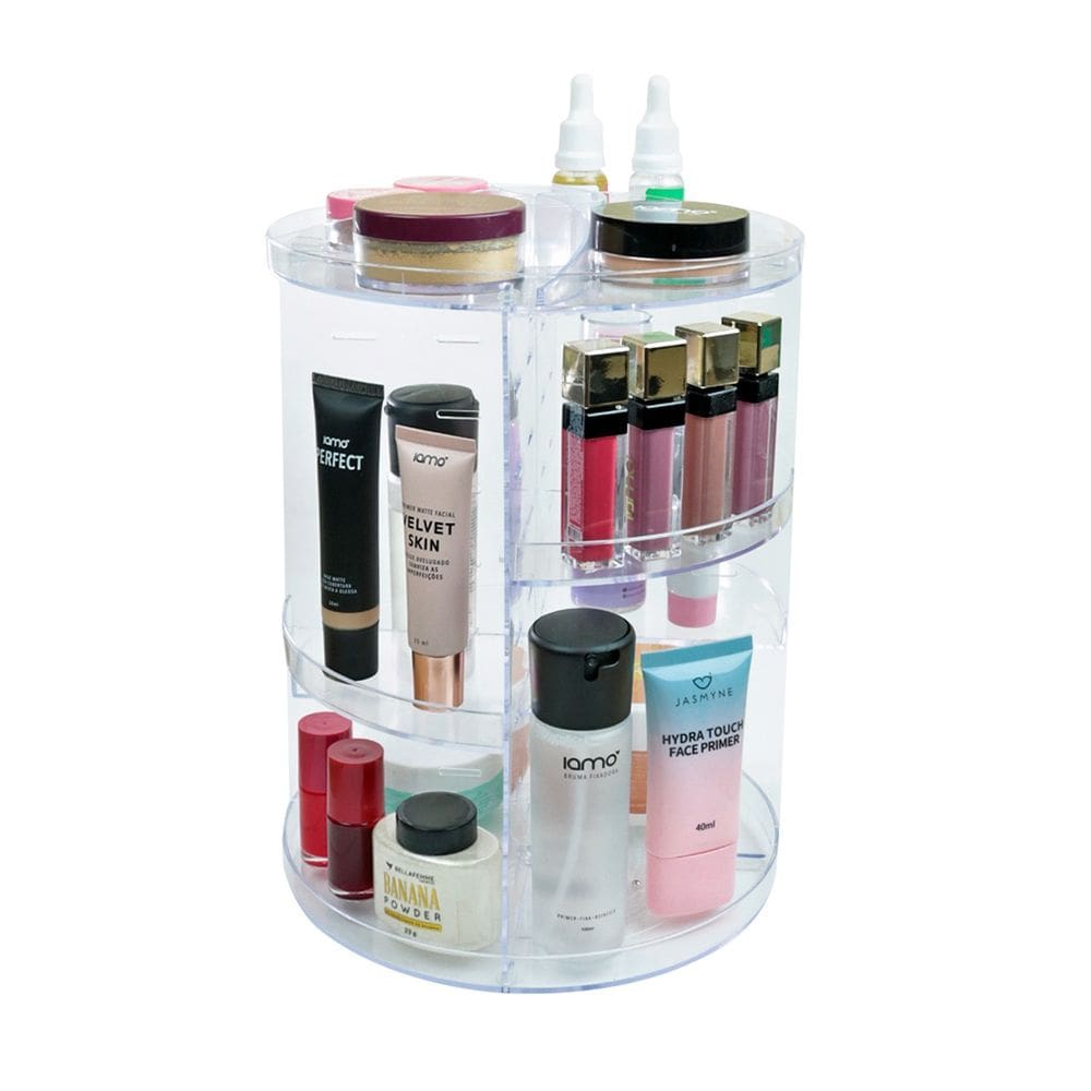 Organizador De Cosméticos E Maquiagem Giratório 360º