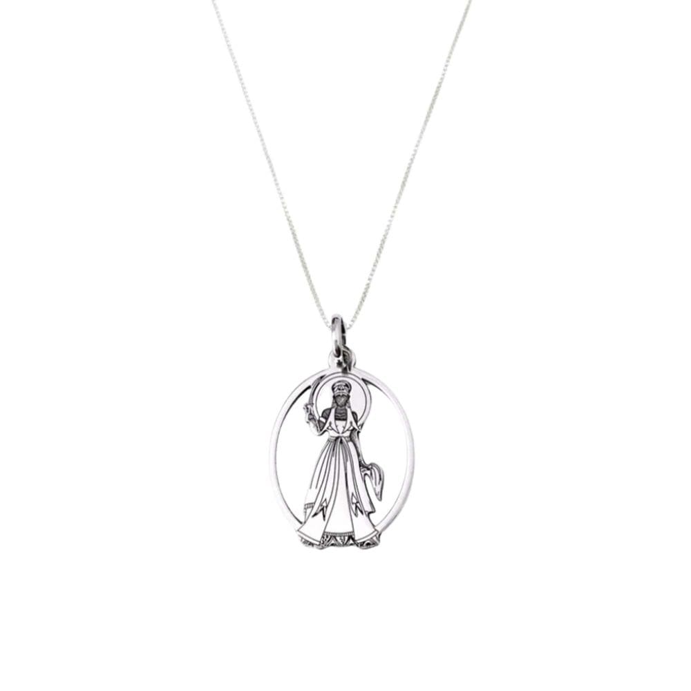 Colar Feminino Pingente Iansa em Prata 925