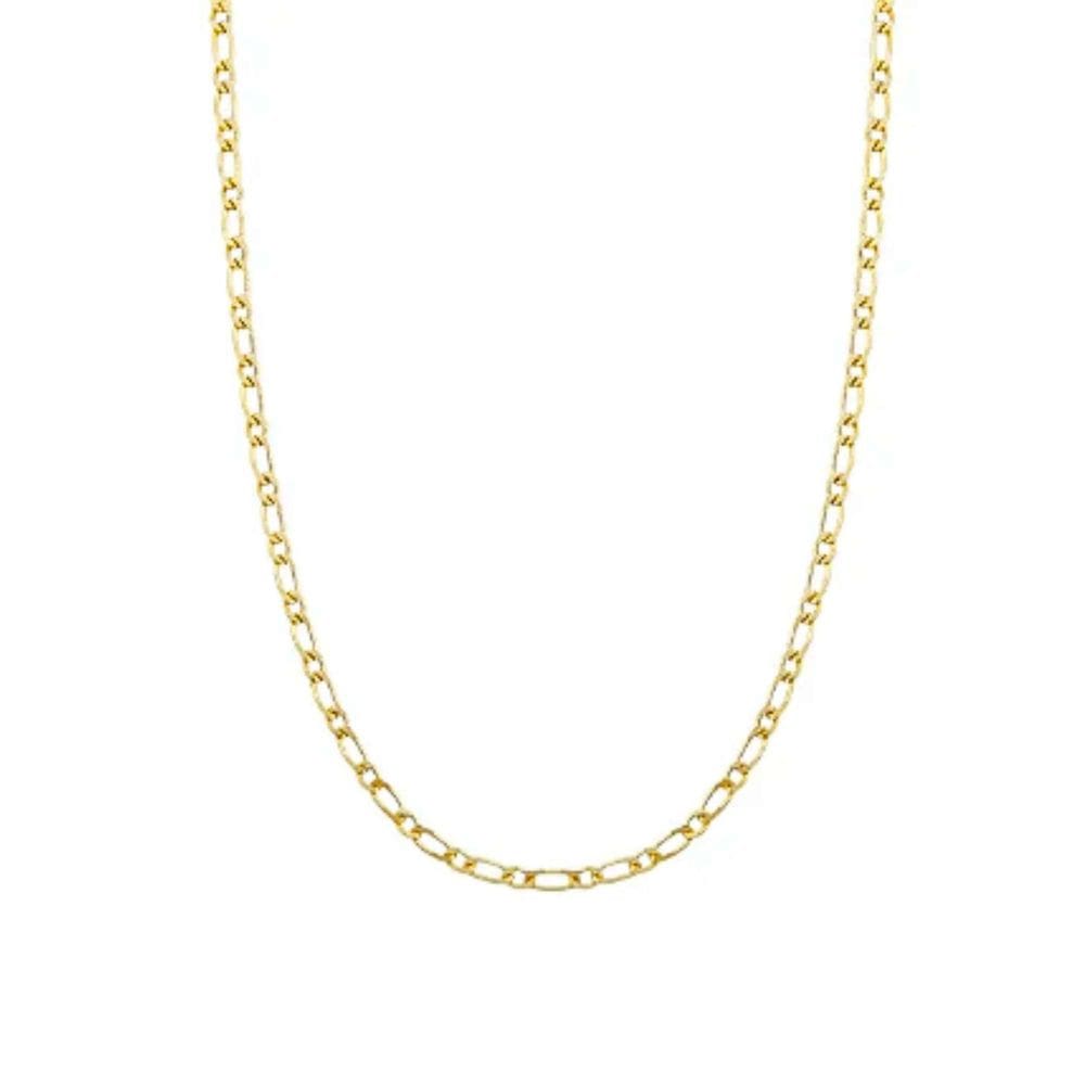 Corrente Masculina 1x1 - Banhado em Ouro 18k - 70 cm