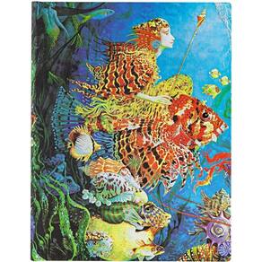 Caderno Paperblanks Sea Fantasies Ultra Pautado Pb5469-6