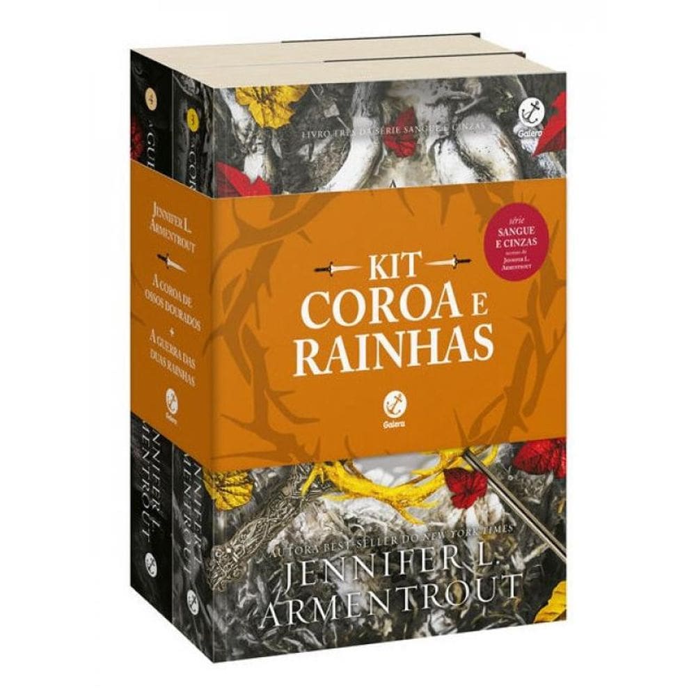 Kit Coroa E Rainhas (Vol. 3 E 4 Sangue E Cinzas)