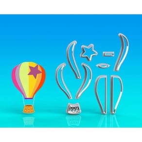 Cortador Mundo Bita Balão Mod 2 Modular Tamanho 10cm
