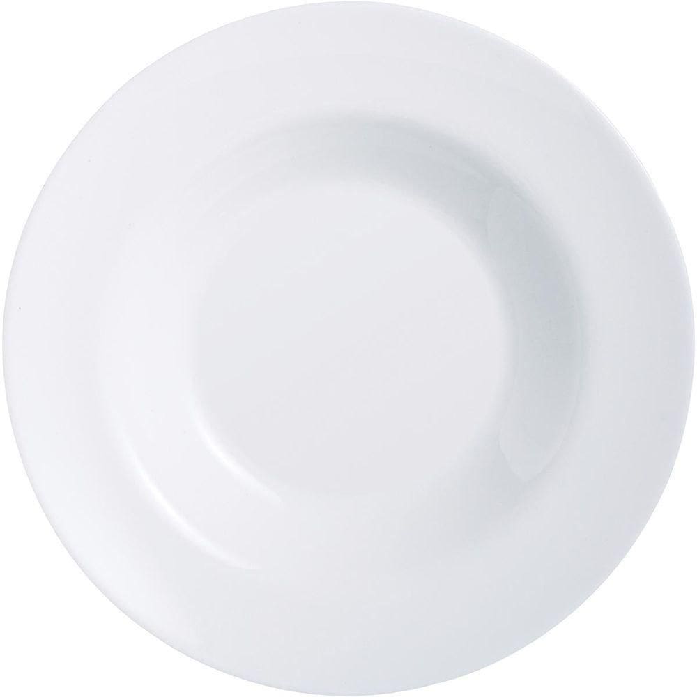 Luminarc Friend`S Time Prato Pasta 5X29X29Cm Vidro Temperado Branco