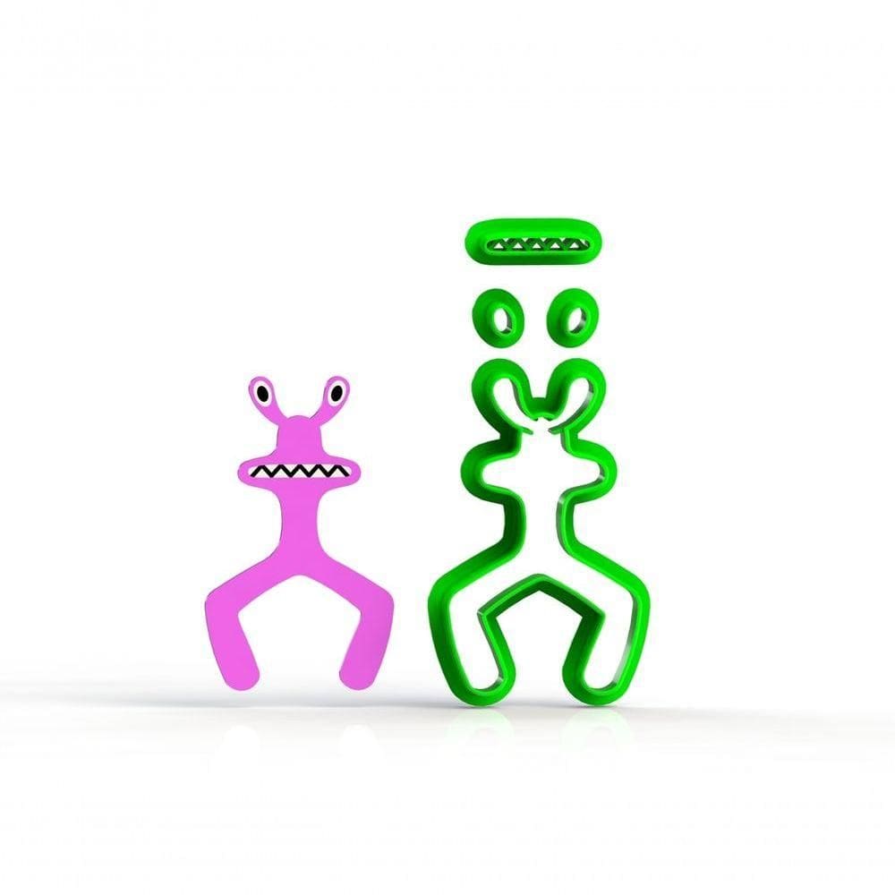 Cortador Roblox Rainbow Friends - Pink Modular Tamanho 5 Cm